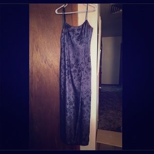 Long Dress w/ Floral Embellishments